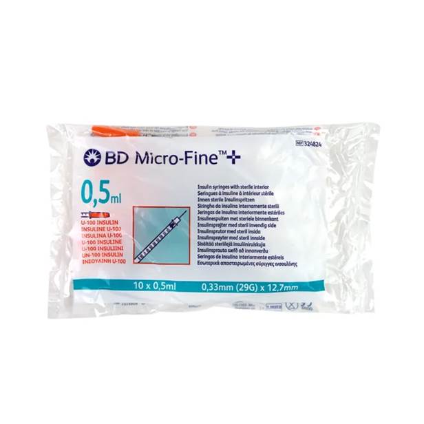 Insulinenaalden (BD Micro-Fine)